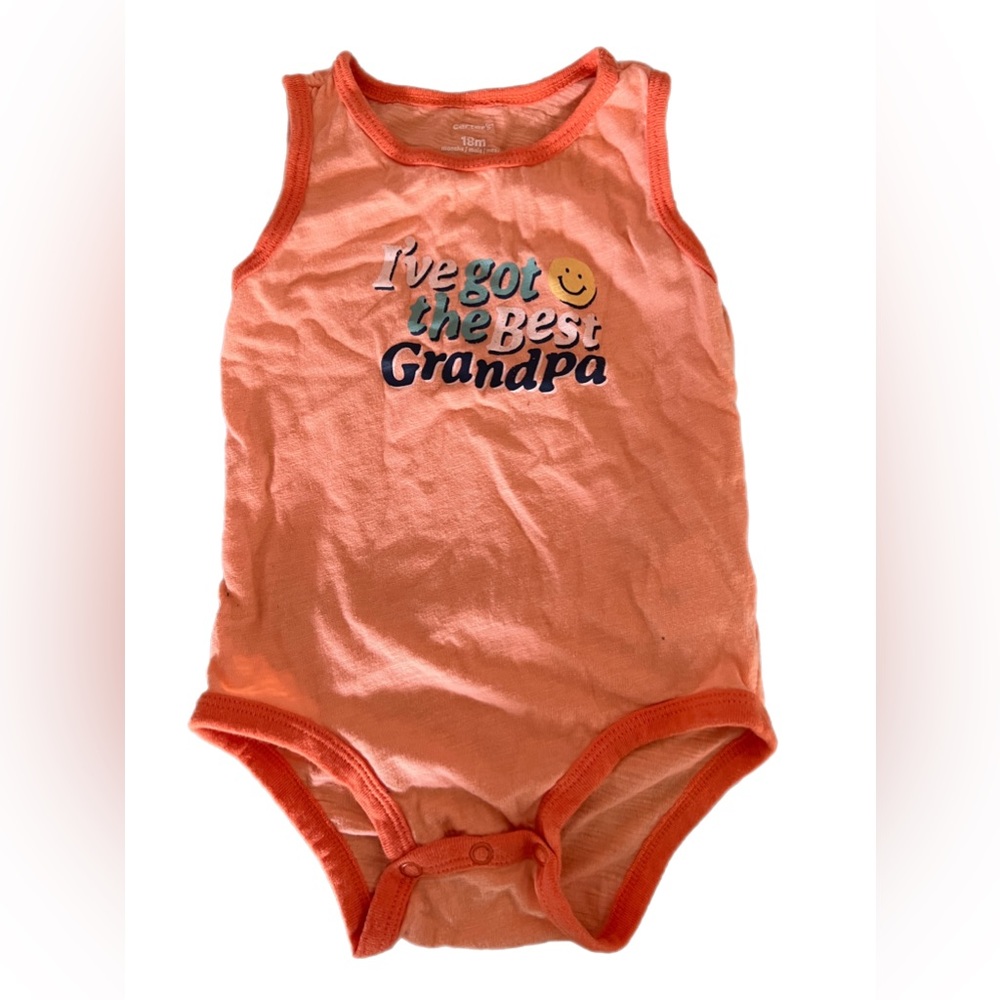 Carters Best Grandpa Onesie